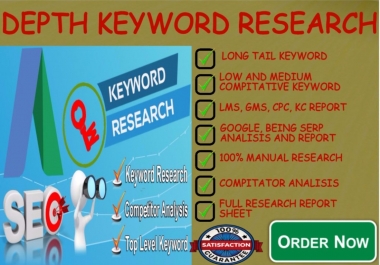 Do Keywords Research In Depth