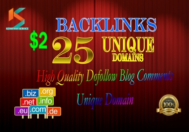 provide manual unique domain blog comments backlinks for just 2.