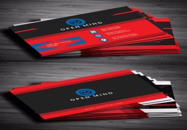 Design Your Double Sided Business Card In 24 Hours