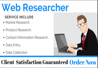 I would like to Web Research and Copy Data Paste for you.