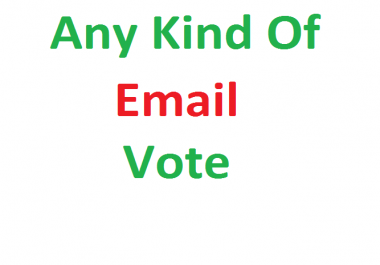 give you 1000 email vote