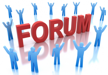 do Forex forum posting with links