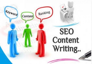 write SEO Articles,  500 words withing one hour