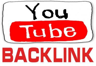 Real 60+ website support Your YouTube Video backlink increase Rank your video