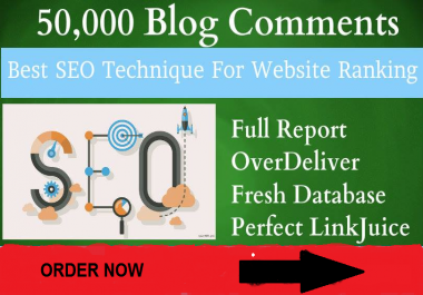 50,000 GSA SER BLOG COMMENTS