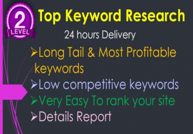 I am provide ranking keyword research