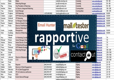 I Will Find 50 Verified Email Address For Your Business From ZoomInfo