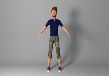 Making 3D character Model