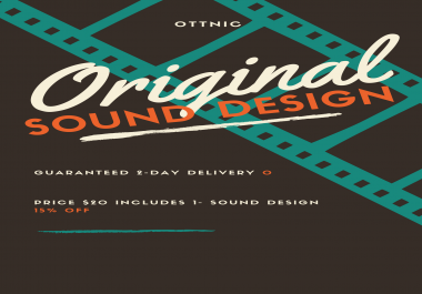 Sound Design For Video