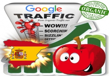 Spanish Search Traffic from Google. es with your Keywords