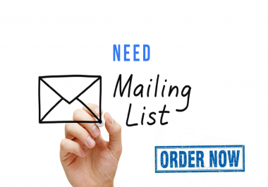 Collecting any kind of business email list for you
