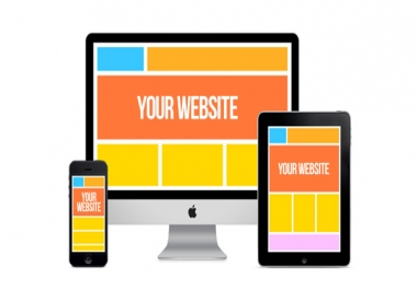 Create an Amazing Responsive website in 1-2 days SEO included