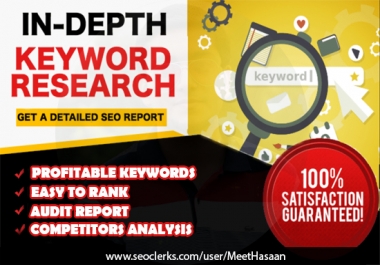 Will Do Professional Keyword Research For Your Website