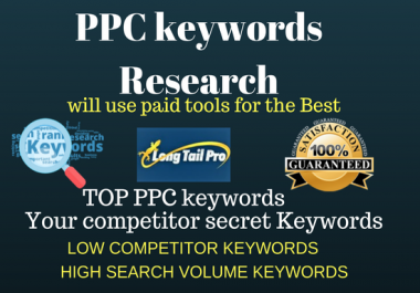 Do PPC keyword research for adwords campaign