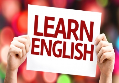 Would you like to learn English,  moving to NorthAmerica