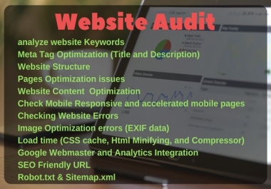 Do advance SEO Audit with Semrush