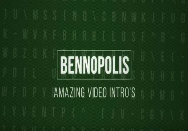 I Create 3 video's intro's within 24 hours four your business