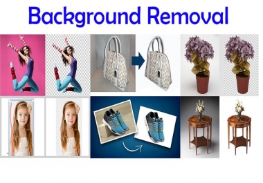 Photo Retouching and Background Removal for 5 photos
