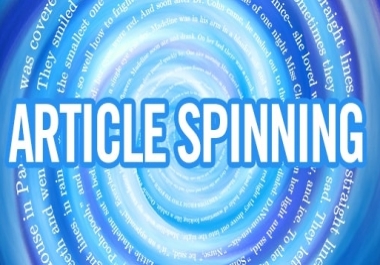 I wilI spin your 5× 500 words article into unique form