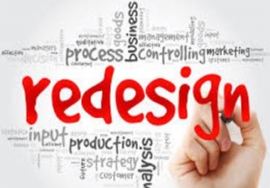 I revam or redesign WordPress Website