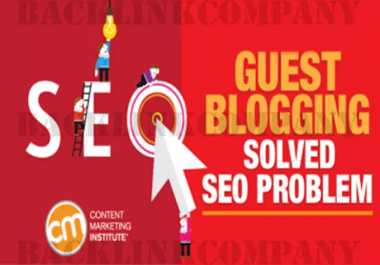 Do One Premium Guest Post And Blogger Outreach Service On High DA Blog