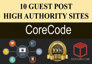 Write 1 Articles And Guest Post On 10 High Authority Websites