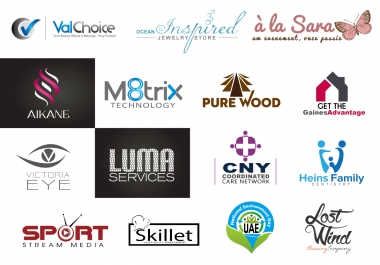 High Quality And Professional Logo For Your Business And Site