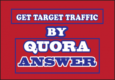 promote your website with 10 high quality quora answers