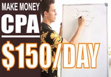 show fastest method how to make 150 day from CPA n pinterest