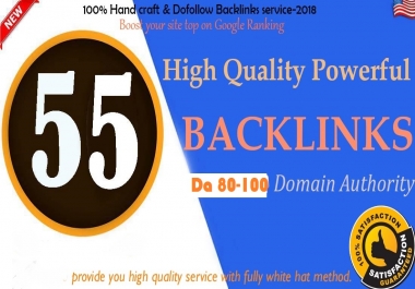 55 PR9 DA 80 To 100 High DA Authority Permanent Backlinks Boost SEO Rank