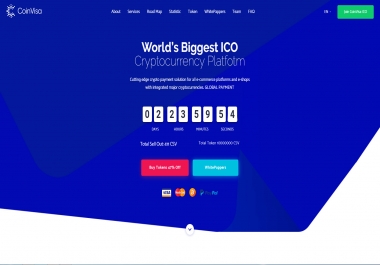 Readymade ico Script Buy token,  Refer 3 level, Wallet Setting