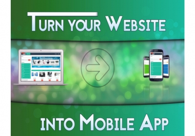 turn your website into android app