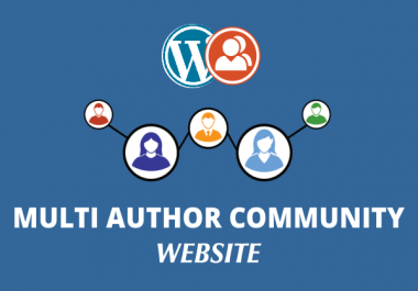 Build Multi Author Wordpress Community Website