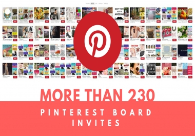 Invite You to High Quality Pinterest Boards