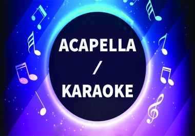 Create a Karaoke Instrumental from a song Remove the Vocals