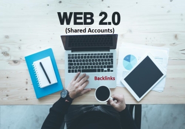DA 50 web 2.0 blogs Shared Accounts