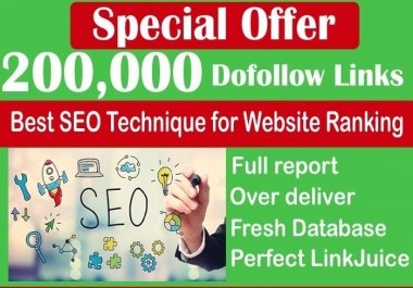 Seo 200,000 Gsa Dofollow high Quality backlinks for Google First page