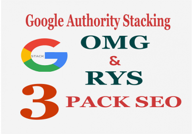 Google 3 PACK SEO Stacking with RYS and OMG Style