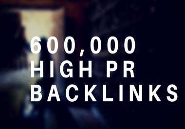 Provide 600k High Pr Seo Backlinks