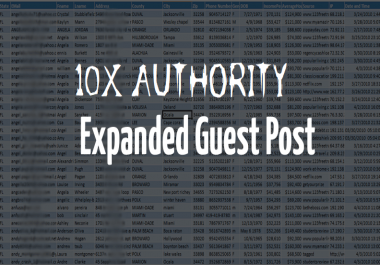 I will 10x guest posts da 40 do follow