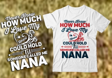 Create Custom Typographic T Shirt Only 6 Hours