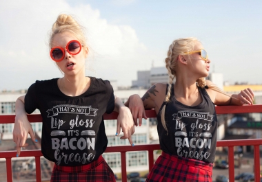 Put Your Logo Or Designe On Best 30 Models Tshirt Realistic