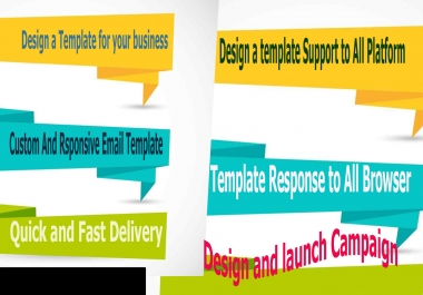 Design Email Template and Launch Email Campaign