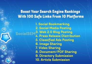 Boost Your Search Rankings With 100 High Authority Links