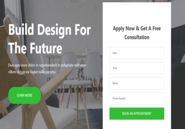 Build High Converting Home business Landing Pages