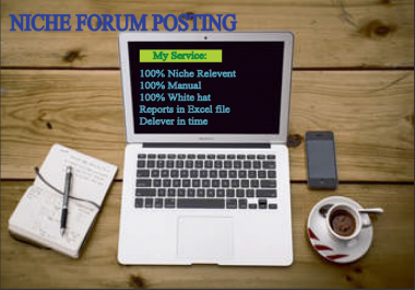 I can Do 10 Niche Relevant Forum Posting