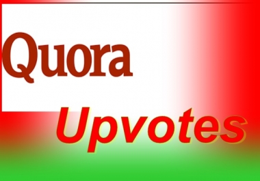 100 HQ worldwide quora upvotes