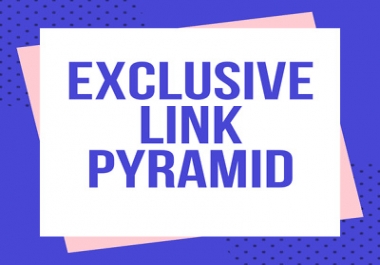 Exclusive SEO Backlink Pyramid for Boost Your SERP Ranking and Optimize you Website Visibility