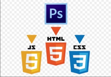 Convert your psd to html responsive bootstrap