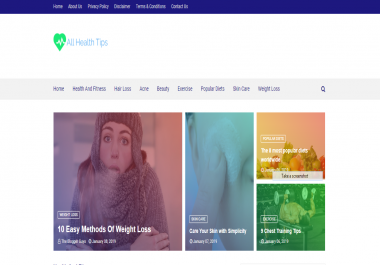 do Blogger theme Installation and customisation